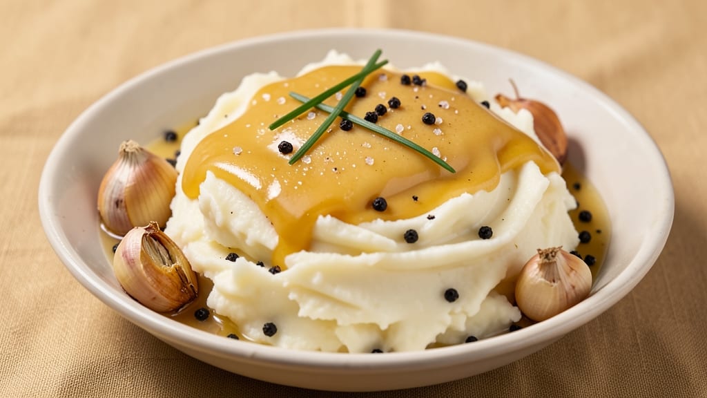 Applebee's Copycat Mashed Potatoes Recipe: Ultra-Creamy With Buttery Roasted Garlic