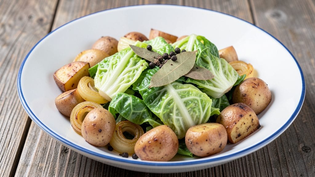 Boiled Cabbage and Potatoes Recipe: Savory Simmered Side With Crispy Edges