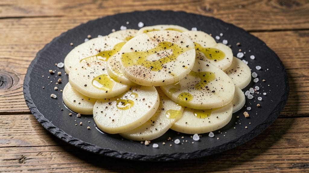 Canned Sliced White Potatoes Recipe: Vinegar-Infused Roast with Crispy Edges