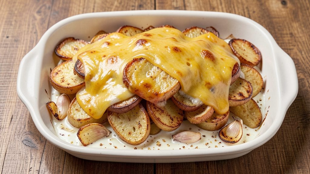 Delmonico's Copycat Potatoes Bake Recipe: Vinegar-Kissed Crunch Meets Melty Cheese Magic