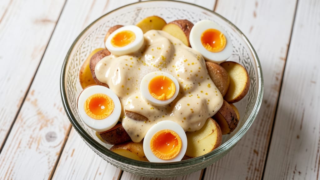 Grandma's Potato Salad Copycat Recipe: Nostalgic Crunch-Meets-Creamy Magic