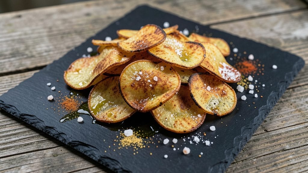 Roasted Potato Chips Recipe: Homemade Crunch Without the Oil Splash