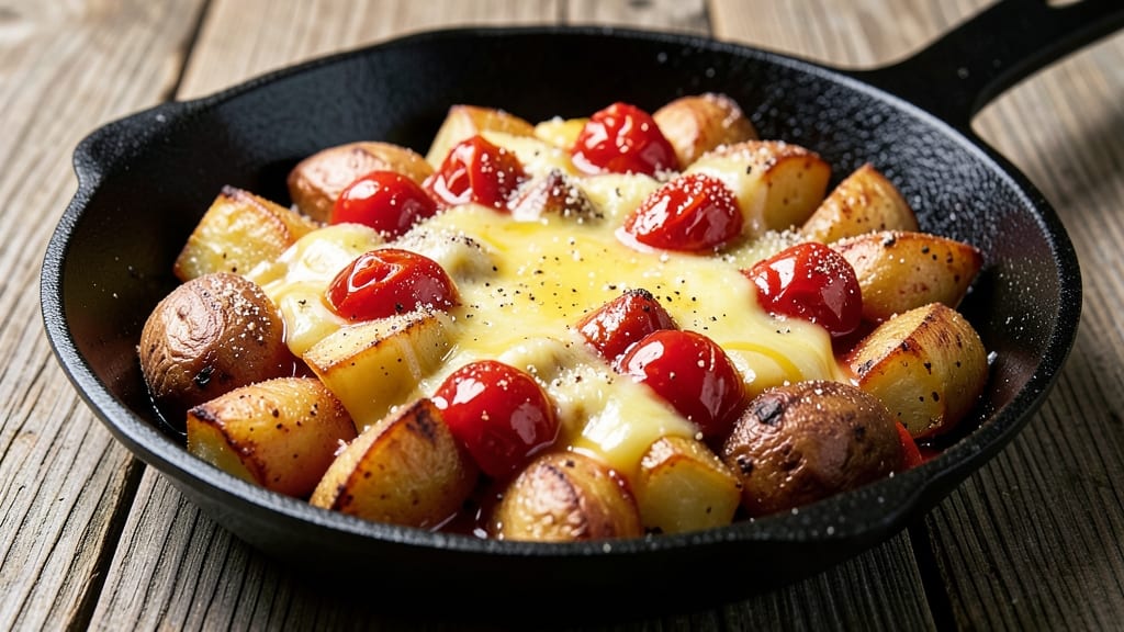 Rotel Potatoes Recipe: Spicy Tomato-Cheddar Crunch in One Pan